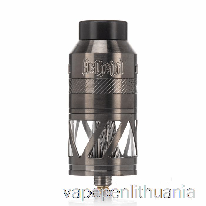 Hellvape Helheim S 25mm Rdta Gunmetal Vape Skystis